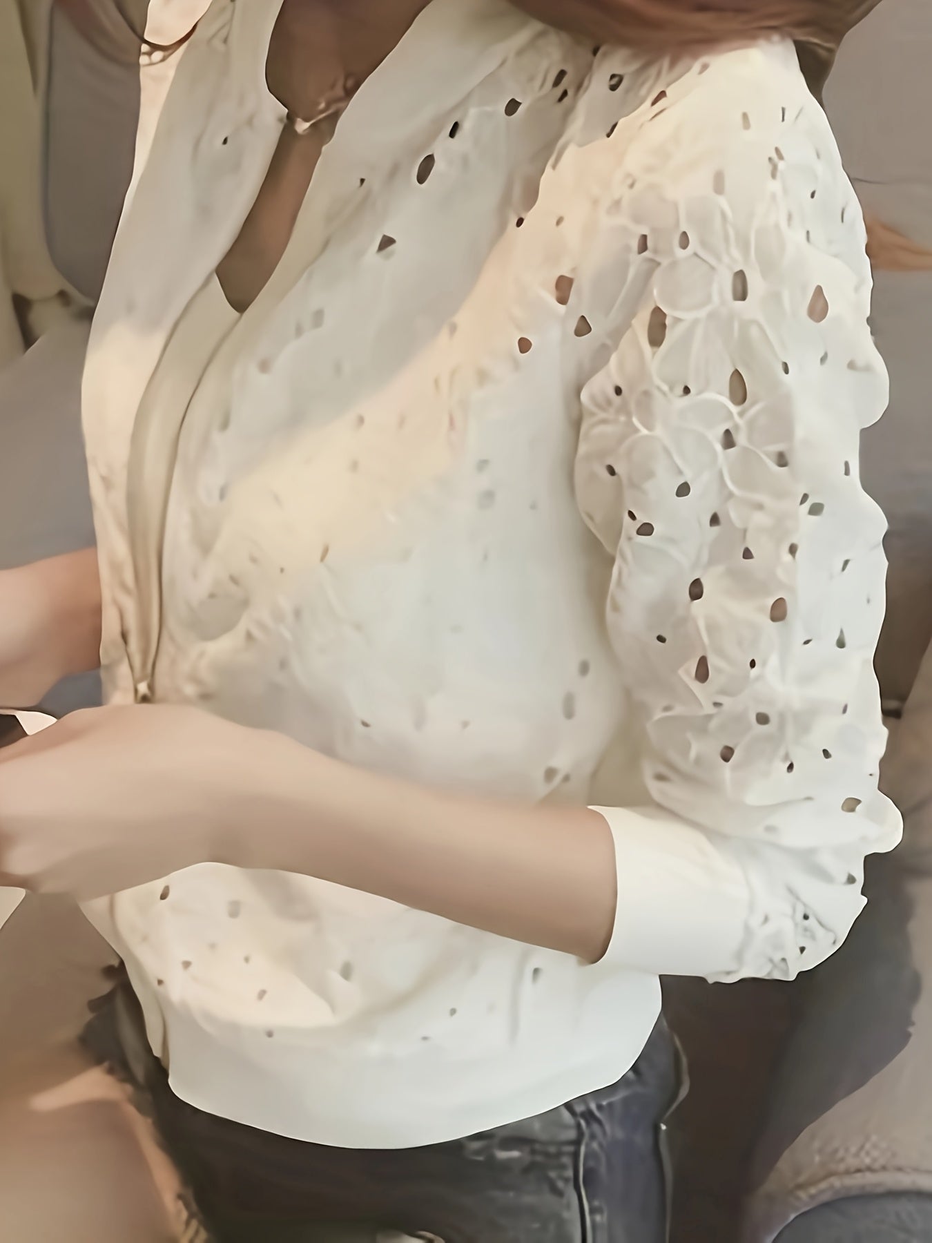 Summer clothes for women short lace cardigan thin coat long sleeve versatile small shawl outside for women casual baseball uniform