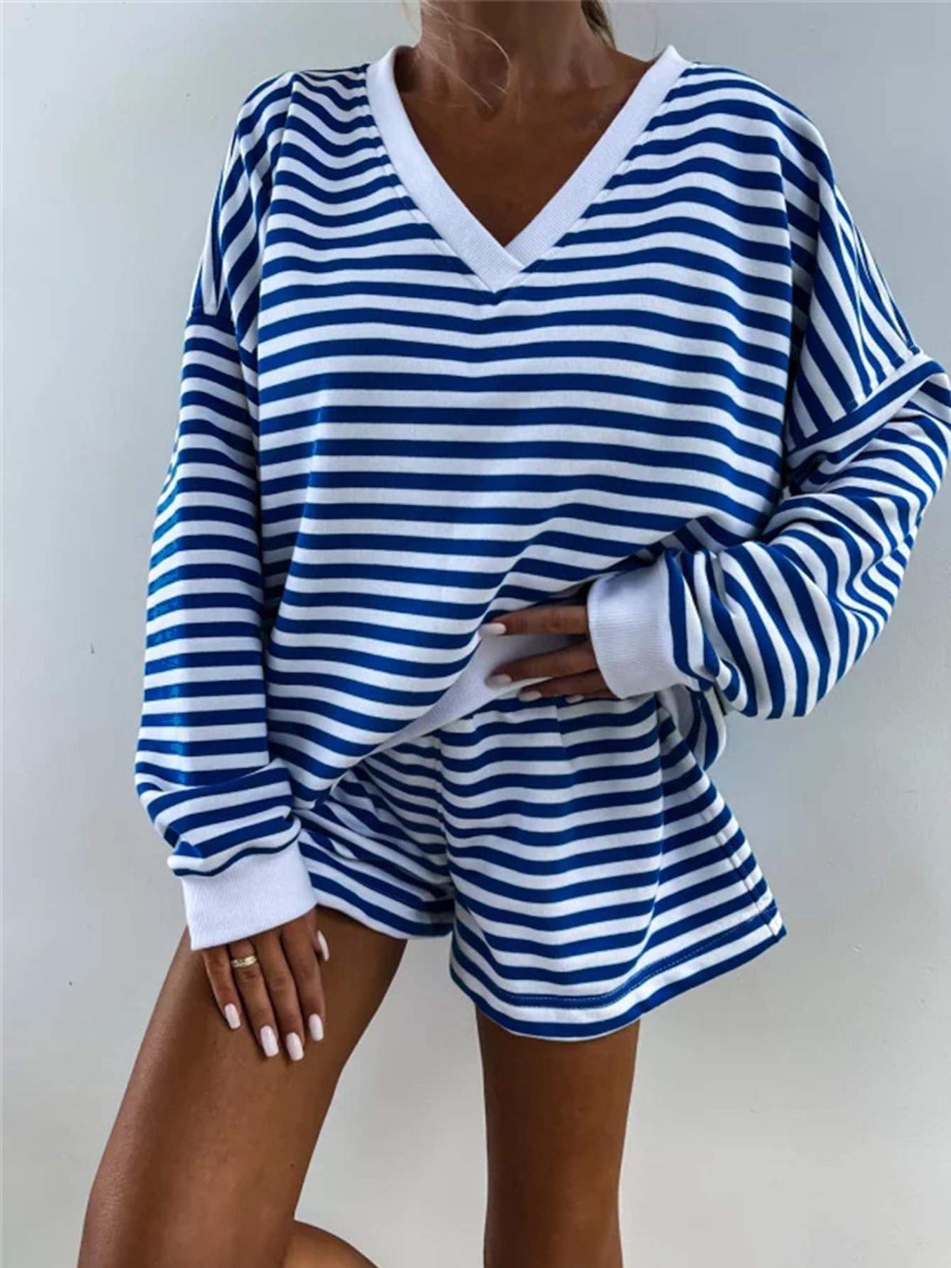 Stylish Striped Loungewear: Perfect Summer Set