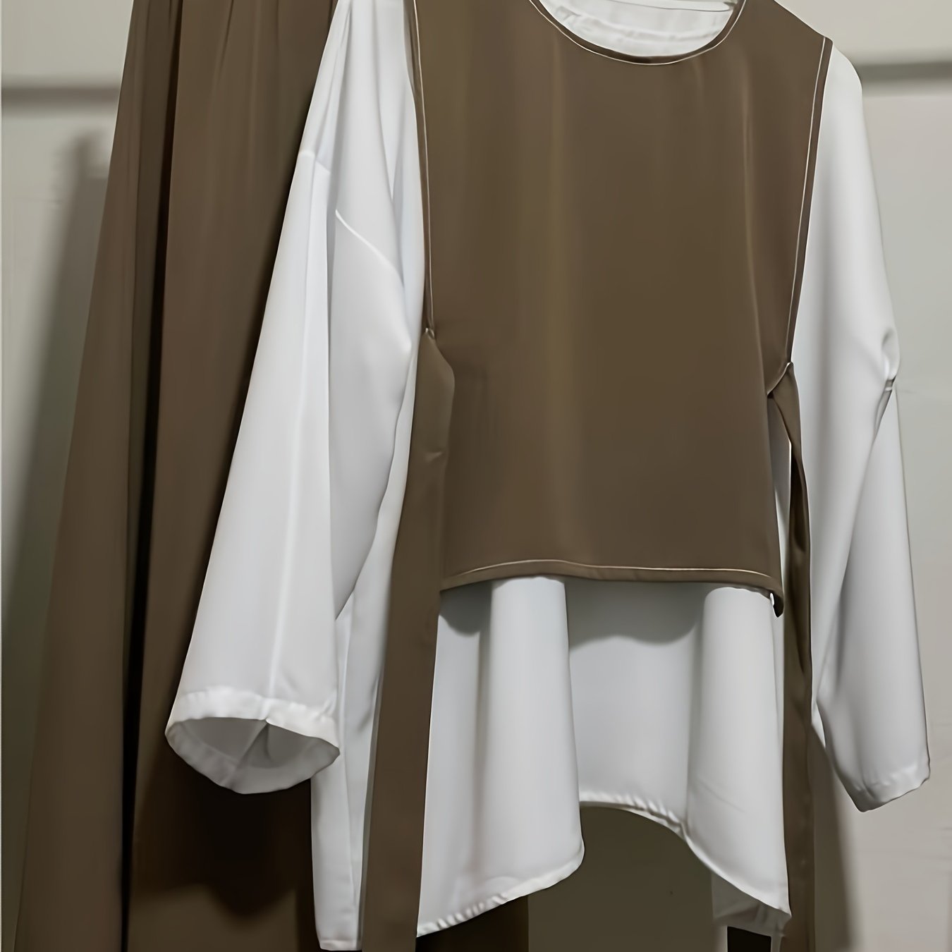 European Design Top with Style Shirt and Versatile Skirt Set for Women - New Spring and Autumn