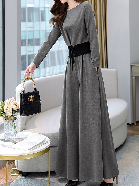 European Station Women'S Spring Collection New Women'S Wear, Stylish Goddess Style Two-piece Set, Fashionable And Elegant Wide-leg Pants Set, Date Night