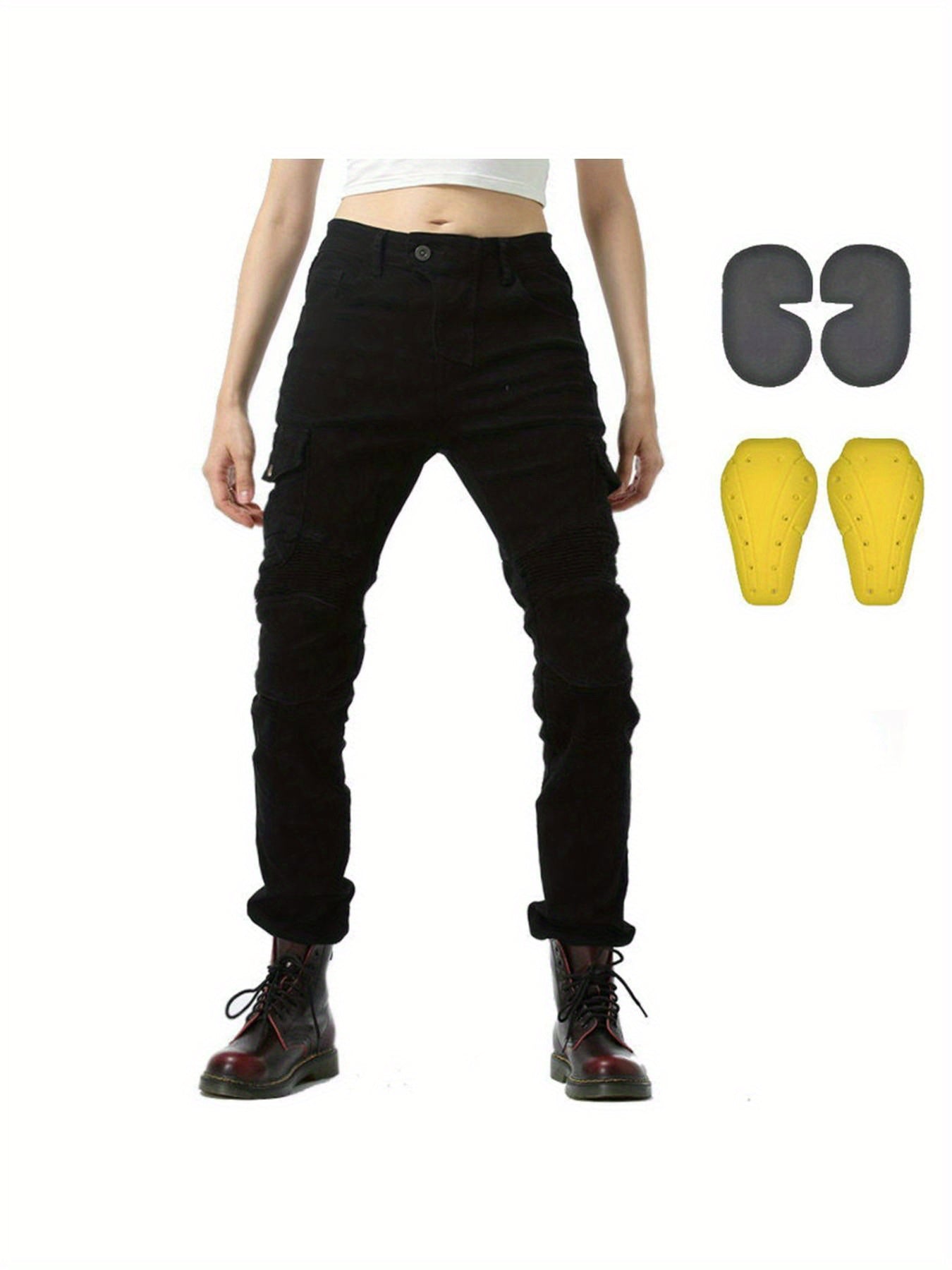 Women's Casual Pants High Waisted Stretchy Comfortable Workout Yoga Travel Jogger Trousers with Pockets for Daily Wear