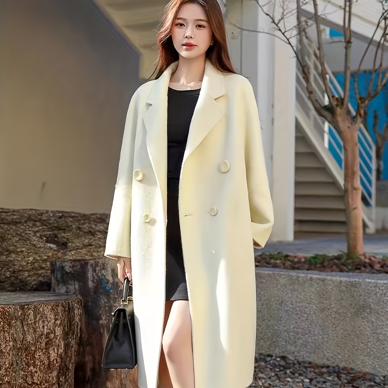 Relaxed Fit Versatile Women's Coat